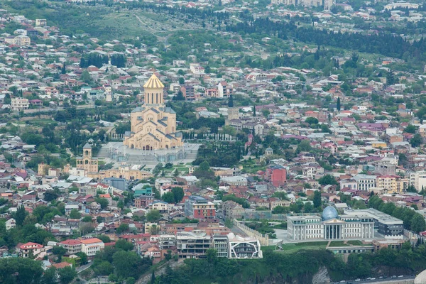Edificio Del Presidente Catedral Central Georgia Tiflis — Foto de Stock