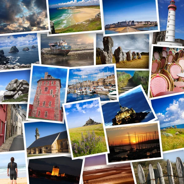 Samling Breton Bilder — Stockfoto