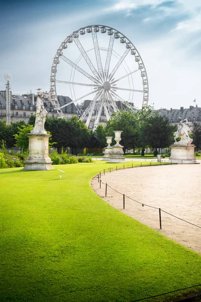 Vista Noria París — Foto de Stock