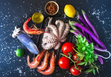 ızgara balık hazırlanması