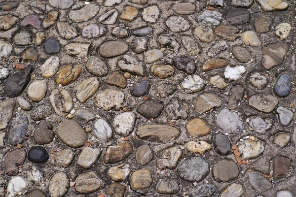 Fundo Marinho Pequenas Pedras Coloridas Fundo Stones Holiday — Fotografia de Stock