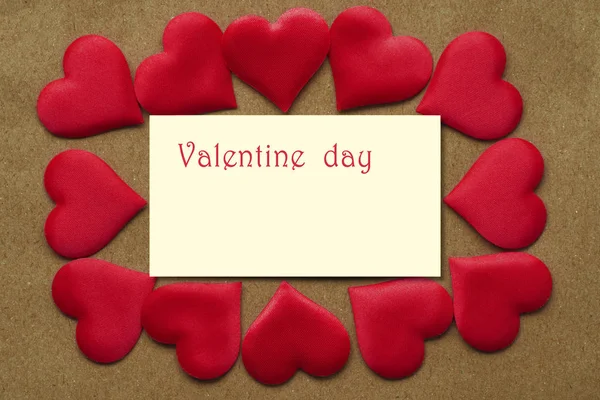 Valentinstag Romantischer Hintergrund Froher Feiertag Februar Liebeskonzept Postkartenhintergrund Dekoriert Mit — Stockfoto