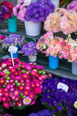 Farklı sonbahar çiçek buketleri fiyatları ile merkezi piyasada satışa