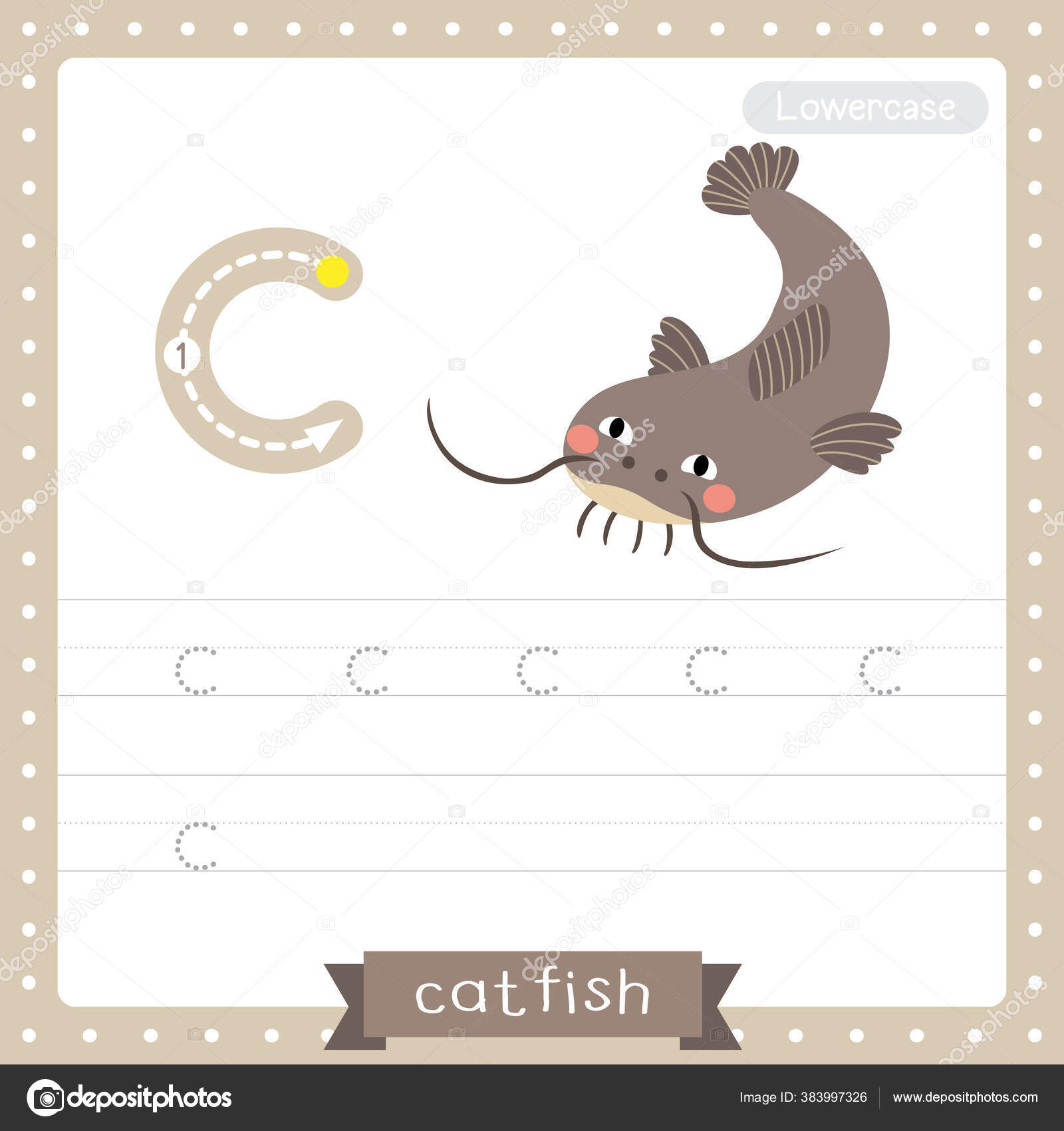 letter lowercase cute children colorful zoo animals abc alphabet tracing stock vector image by c natchapohn 383997326