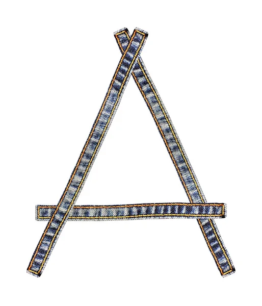 Αλφάβητο τζιν A — Φωτογραφία Αρχείου