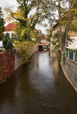 Sonbahar Prag, Chertovka Nehri, Kampa Adası.
