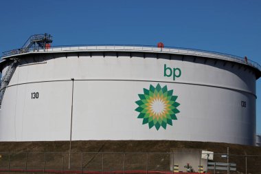 Bitki Bp Rotterdam rafineri Europoort liman Hollanda