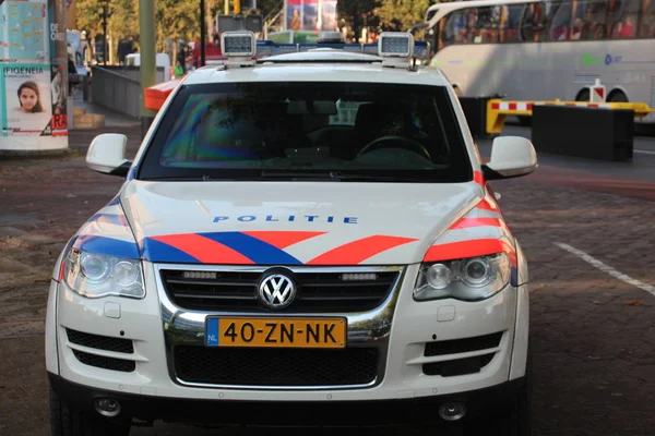 Spezielle Gepanzerte Polizeifahrzeuge Den Haag Den Niederlanden Zum Schutz Von — Stockfoto