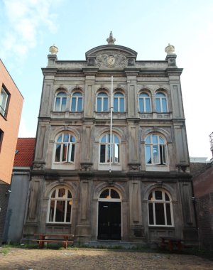 Eski bina bir ilk daha yüksek educaion okullar Bleijenburg, Den Haag, Hollanda, Lahey