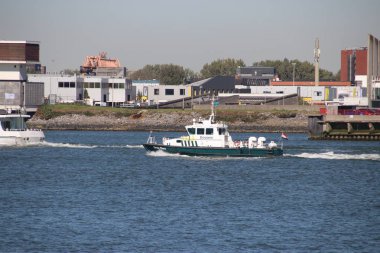 Gümrük Grote Stern, Botlek liman Hollanda Rotterdam Endüstri kimya botlek limanda gemi