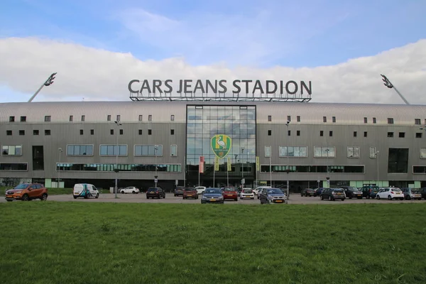 Vor Dem Ado Den Haag Stadion Auf Dem Vorplatz Den — Stockfoto