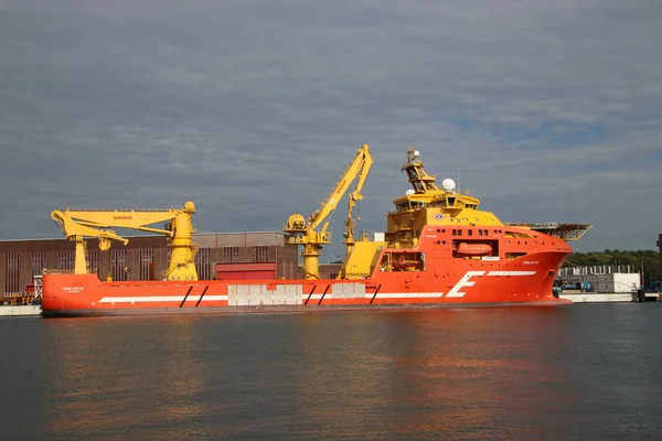 Viking Neptun Navio Abastecimento Offshore Norueguês Porto Rdm Roterdão Países — Fotografia de Stock