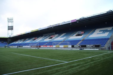 Pec Zwolle Hollanda Eredivisie takımının Stadyumu futbol (futbol).