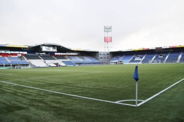 Pec Zwolle Hollanda Eredivisie takımının Stadyumu futbol (futbol).