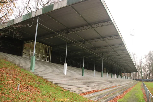 Verlassenes Fußballstadion Wageningen Namens Wageningse Berg Der Wageningen 1992 Konkurs — Stockfoto