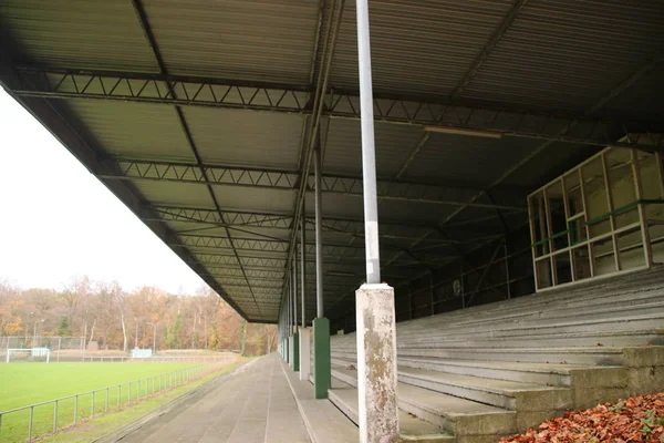 Stadio Calcio Abbandonato Wageningen Chiamato Wageningse Berg Dove Wageningen Andò — Foto Stock