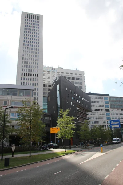 Neubauten Des Ehemals Als Dijkzigt Bekannten Erasmus Medical Center Rotterdam — Stockfoto