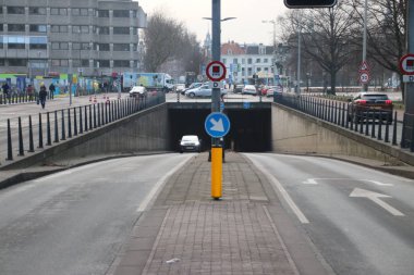 Koningstunnel The Hague merkezi Den Haag Centraal İstasyonu