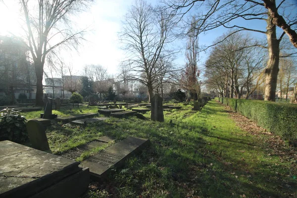 Antiguo Cementerio Gouda Detrás Fábrica Croda Donde Última Persona Enterrada — Foto de Stock