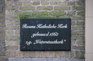 Katolik Kilisesi, Moordrecht Yapı ıslah sonra su devlet fonları ile 1860 yılında kilise bir sürü sırasında reformasyon almış