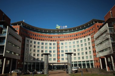 Telekom sağlayıcı Kpn Maanplein Lahey Hollanda, merkez ofisi