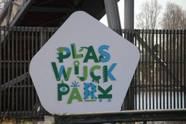 Eğlence Parkı Plaswijckpark Rotterdam küçük hayvanat bahçesi ve büyük Bahçesi olarak giriş