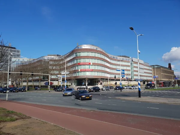 Kantoor Van Provinciale Overheid Den Haag Met Oproep Gaan Stemmen — Stockfoto