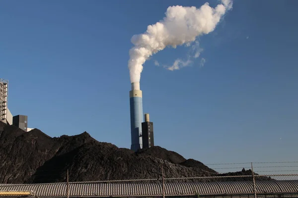 Coal Power Plant Engie Maasvlakte Harbor Port Rotterdam — Stock Photo, Image