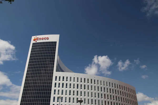 Siedziba Spółki Energetycznej Eneco Rotterdamie Która Jest Sprzedaż Gmin Rynek — Zdjęcie stockowe