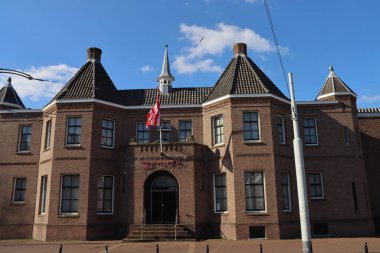 Rotterdam 'daki SPARTA futbol stadyumu Het Kasteel (Kale) Eredivisie takımı