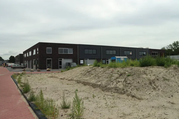 Fertigstellung Des Ersten Gebäudes Des Neuen Gewerbeparks Kleine Vink Nieuwerkerk — Stockfoto