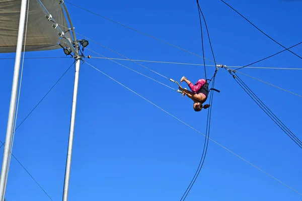 Punta Cana República Dominicana Junho 2017 Escola Circo Hotel — Fotografia de Stock