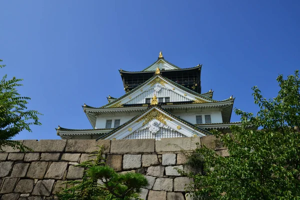 Osaka Japón Agosto 2017 Castillo Histórico — Foto de Stock