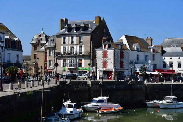 Croisic Francia Aprile 2017 Pittoresca Città Primavera — Foto Stock