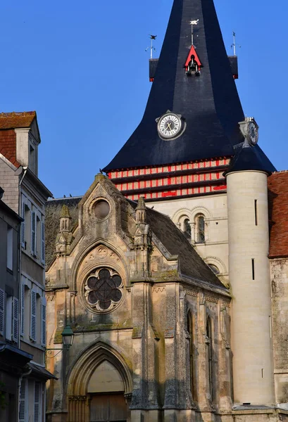 Beaumont Auge Francia Agosto 2016 Iglesia Histórica — Foto de Stock