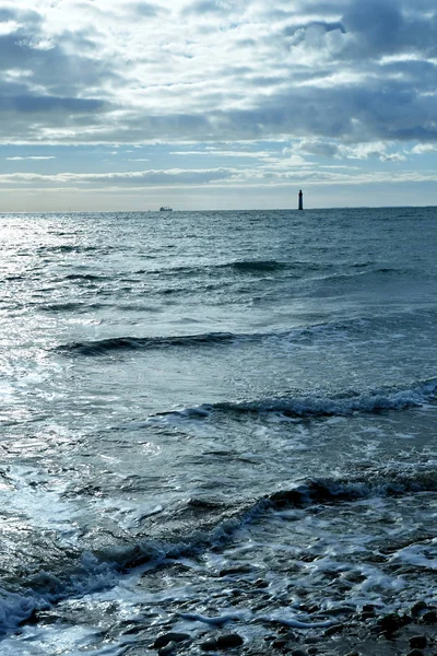 Rivedoux Plage France November 2017 West Coast Beach — Stock Photo, Image