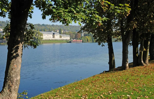 Les Mureaux Francie Září 2011 Seine Riverside — Stock fotografie