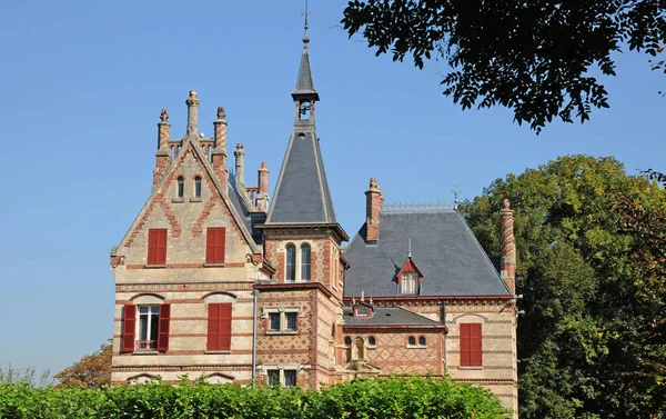 Les Mureaux France September 2011 Bouvaist House — Stock Photo, Image