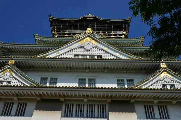 Osaka Japón Agosto 2017 Castillo Histórico — Foto de Stock