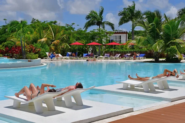 Punta Cana Dominicaanse Republiek Juni 2017 Een Hotel — Stockfoto