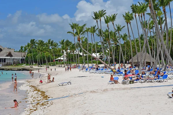 Punta Cana Dominikai Köztársaság Június 2017 Beach — Stock Fotó