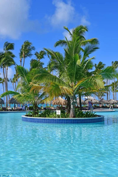 Punta Cana Dominikanska Republiken Juni 2017 Ett Hotell — Stockfoto