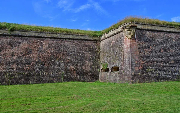 Neuf Brisach France Juillet 2016 Fortification Été — Photo