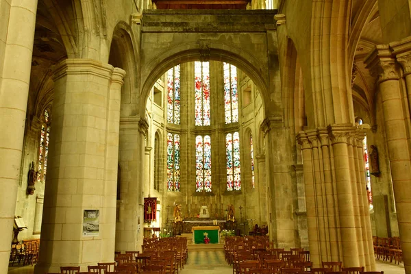 Beaumont Roger Frankreich Juni 2017 Die Renaissance Kirche — Stockfoto