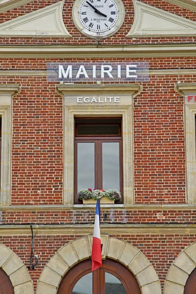 Charleval Frankrijk Juni 2017 City Hall — Stockfoto