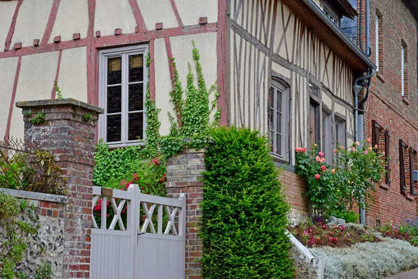 Lyons Foret Francie Června 2017 Malebné Vesnice Lyons Foret Normandie — Stock fotografie