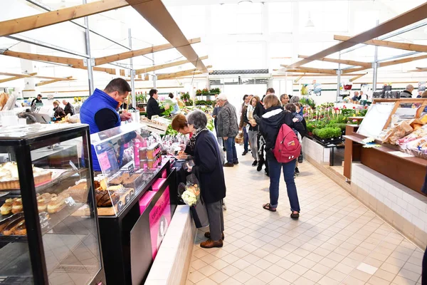 クロワジック フランス 2017 市場での食品 — ストック写真