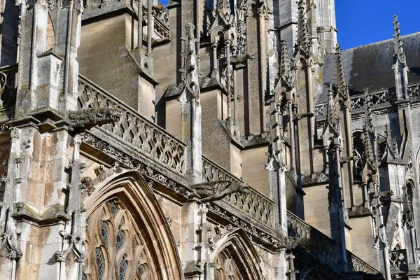 Evreux Francia Gennaio 2017 Cattedrale Gotica — Foto Stock