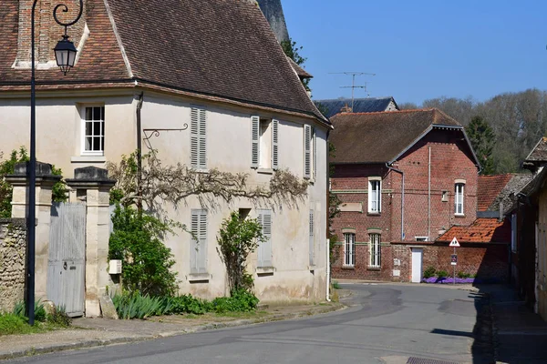 Boury Vexin France April 2017 Den Pittoreska Byn Våren — Stockfoto