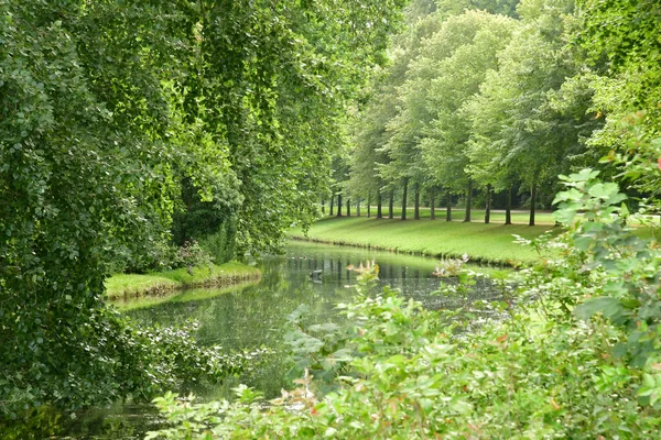 Chantilly Fransa Ağustos 2016 Chantilly Castle Park — Stok fotoğraf